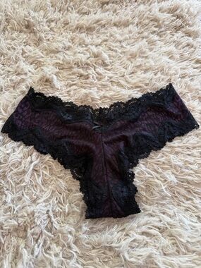 2012 NWT Victoria’s Secret SLT Black with Pink Animal Print VTG Y2K XSmall